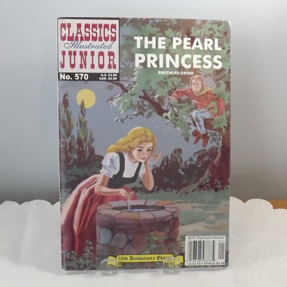 The Pearl Princess, Classics Illustrated Junior Comic Book, No. 570 - Picture 10 of 10